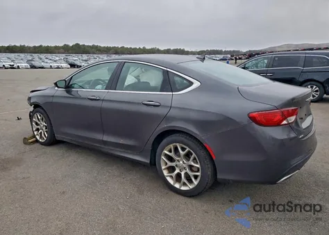 2015 Chrysler 200 C from USA, damaged, VIN 1C3CCCEG6FN610500